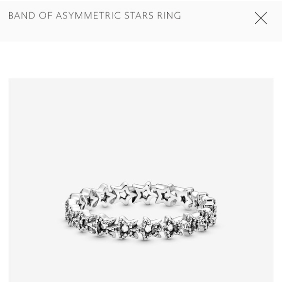 -Pandora Ring!!! Shooting stars NWT - Picture 3 of 5